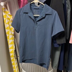 Figs dark harbor Polo Shirt xsmall scrubs